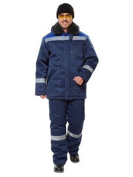 Костюм зимний "Легион" брюки (синий/василек)