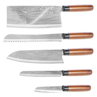 Набор ножей 5 предметов LARA LR05-14
