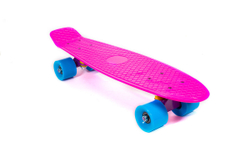 Скейтборд Lmai тип PENNYBOARD Розовый, фиолетовая подвеска