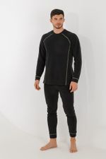 Костюм мужской Полярис-4 Виотекс ЧЁРНЫЙ