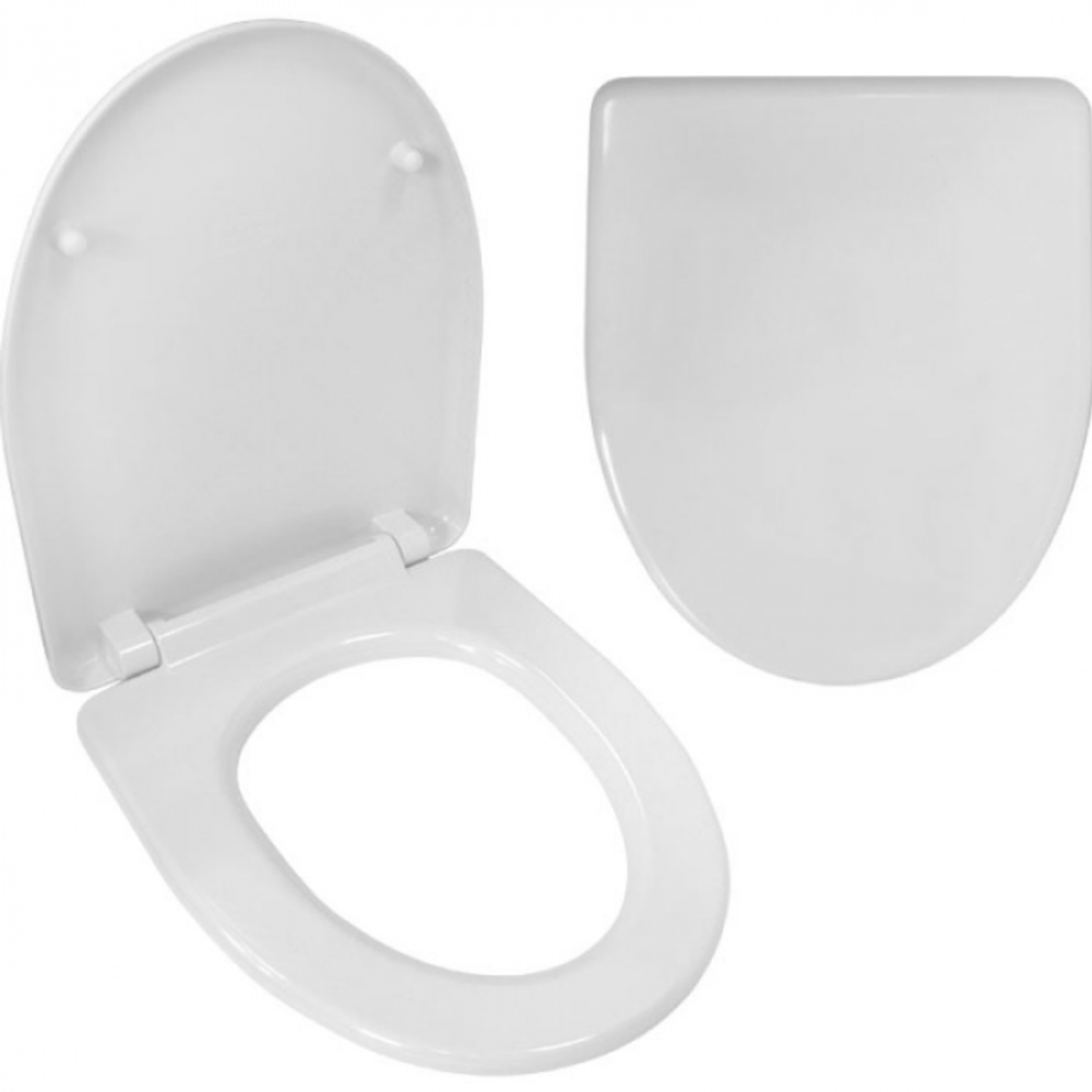 Сиденье для унитаза белое  WIRQUIN (микролифт)
