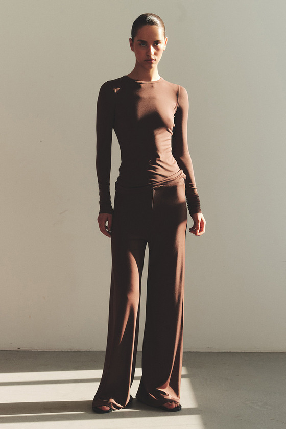 Штаны из модала GRACE Шоколад