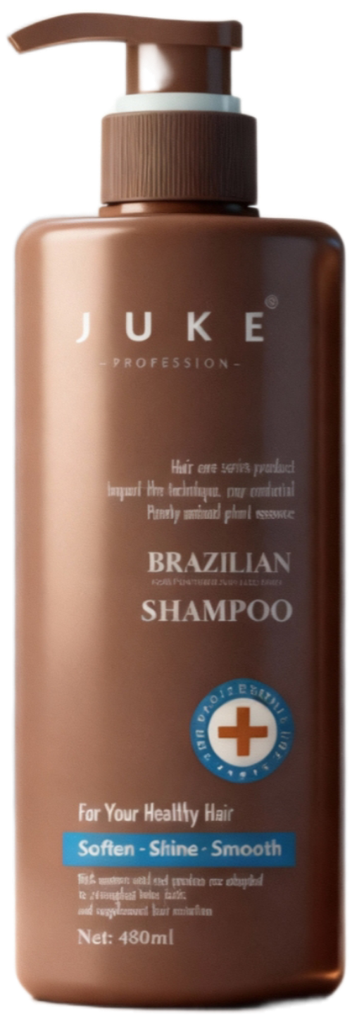 JUKE Brazilian Shampoo Бразильский увлажняющий шампунь для волос с аминокислотами шелка 480мл