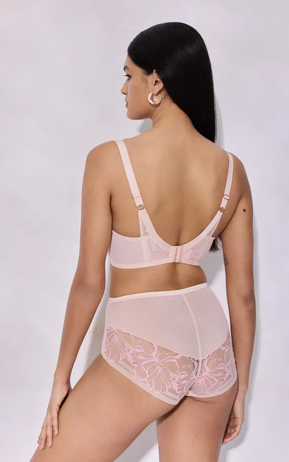 Трусы-слип Glossy Iris Classic Beige/Pink