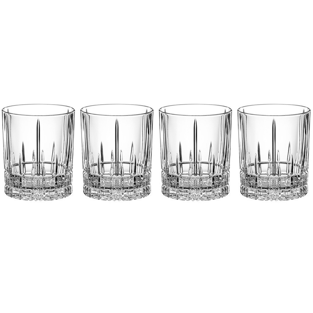 Набор из 4-х бокалов для виски Double Old Fashioned 368 мл Perfect Spiegelau