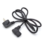 Сетевой шнур ORBITA OT-ELS08 угловой 1.5M Black