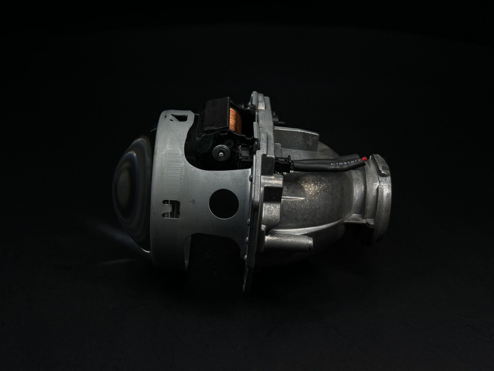 Би-линзы Hella 3R для фар на Skoda Octavia A5 2004-2009, комплект биксеноновых линз, 2 шт