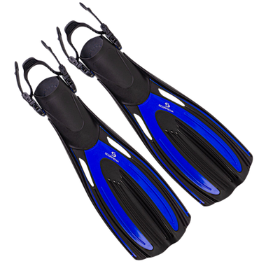 Ласты Scorpena Tahiti Регулируемые Синие -