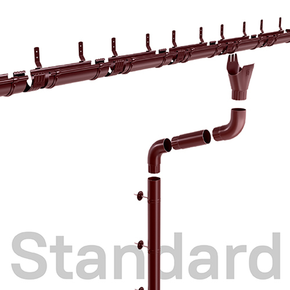 Комплект AVIATOR STANDARD 9 м (Красный 3005)