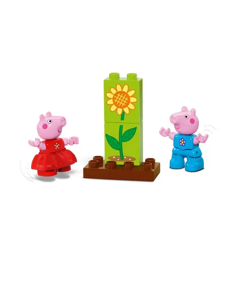 Конструктор Duplo 10431 Свинка Пеппа: сад и домик на дереве