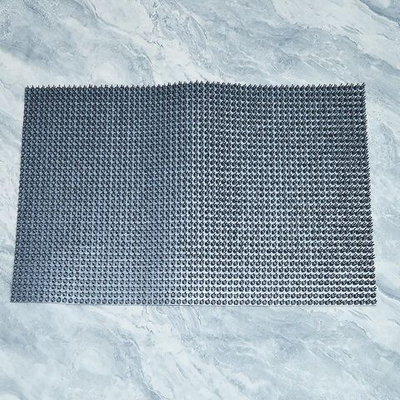 Коврик 45*75см "Травка" щетинистое покрытие, серый