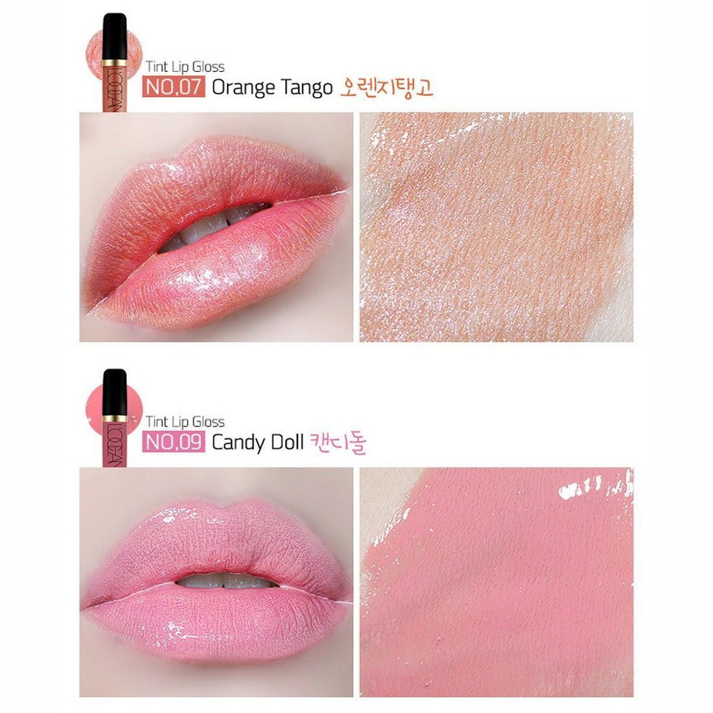 Тинт-бальзам для губ L'ocean Tint Lip Gloss Water #10 Peach Peach, 5,5 мл