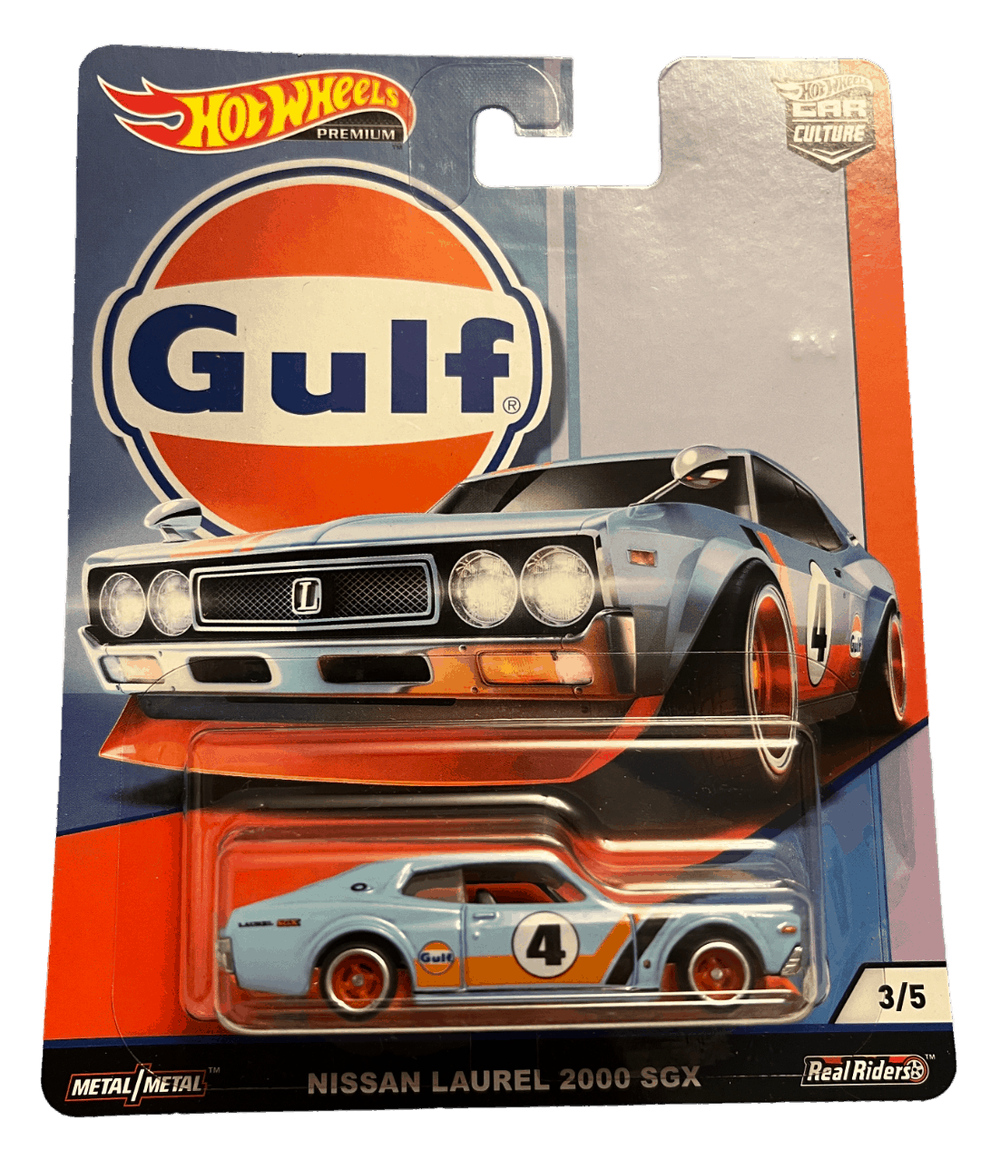 Hot Wheels Premium Car Culture Nissan Laurel 2000 SGX (Gulf) (2019)