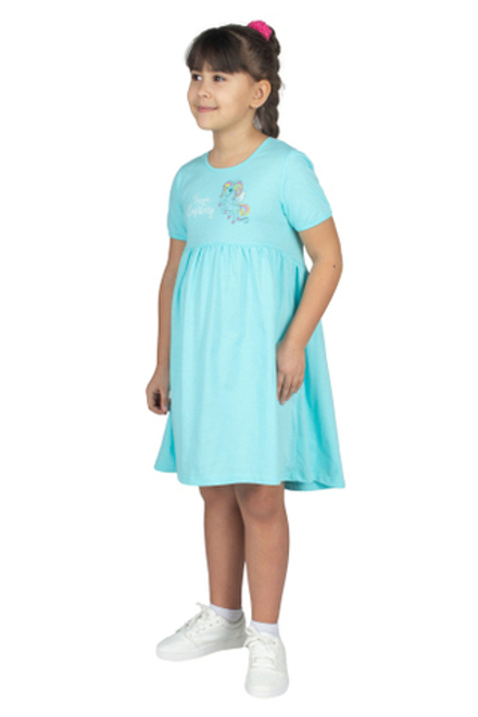 Л3495-7968 лазурный платье для девочки Basia.