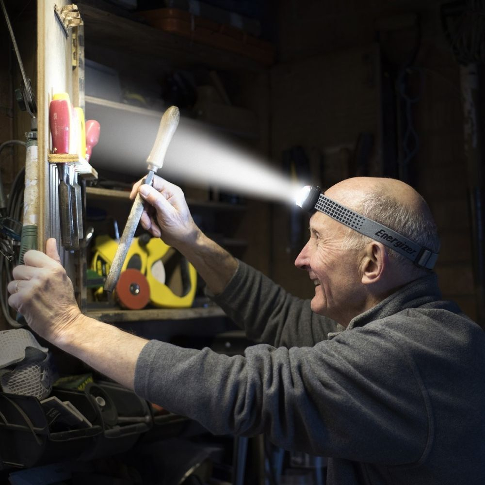 Фонарь налоб, Energizer, HL Vision HD+Focus, пластик, E300280703