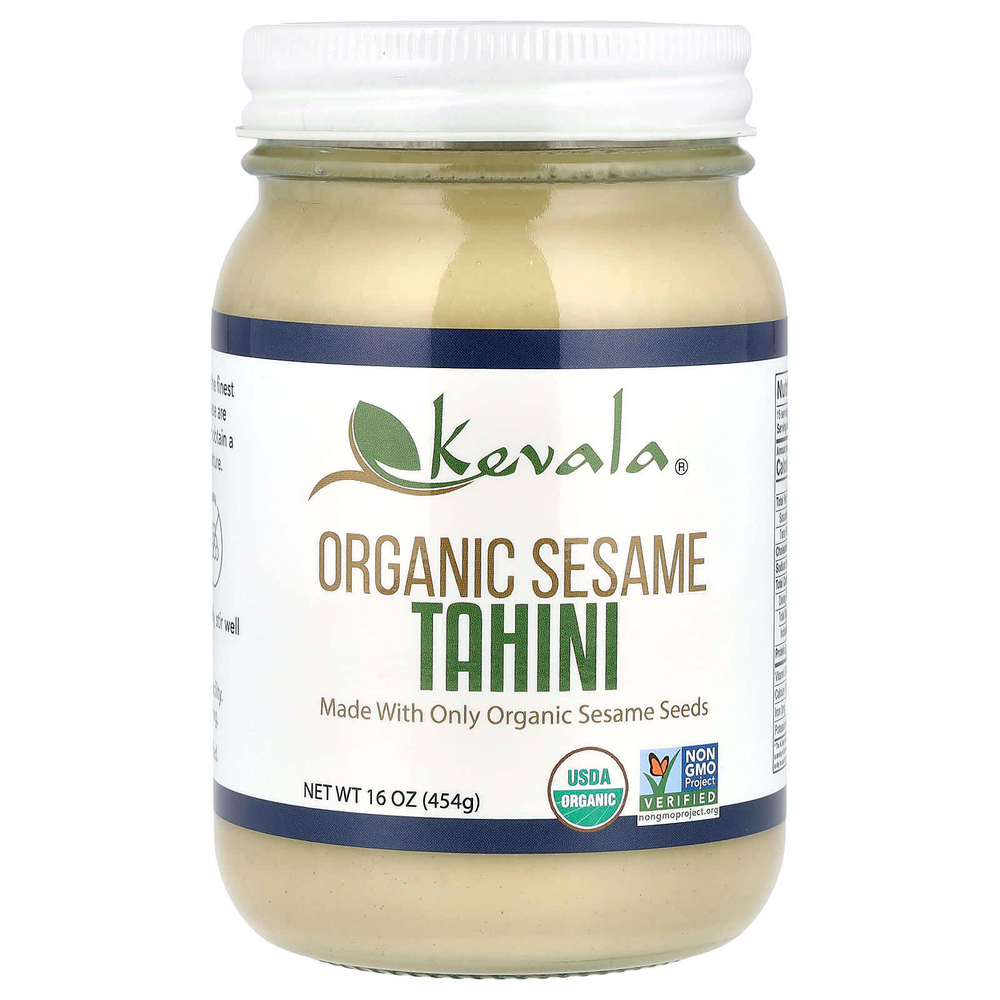 Kevala, Паста из органического кунжута, 16 унций (454 г)