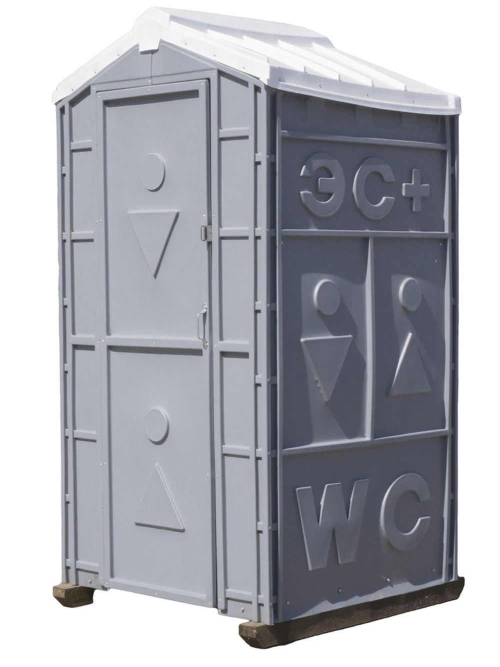 Туалетная Кабина  «Комфорт» в сборе Экомарка  деревянный поддон T-6 (1200x1100x2200см;75кг;зеленый) - арт.561383