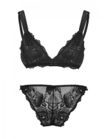 Бюстгальтер + трусы женские Triangle Brazilian Set Armani