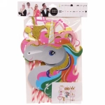 Фотобутафория «Единорог с аксессуарами» набор 12 предметов