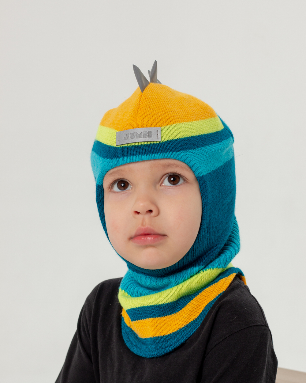 Шлем весенний/осенний вязаный (Галактика) ОРЕО