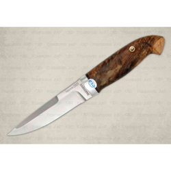 Нож АиР Хаски 95х18 орех