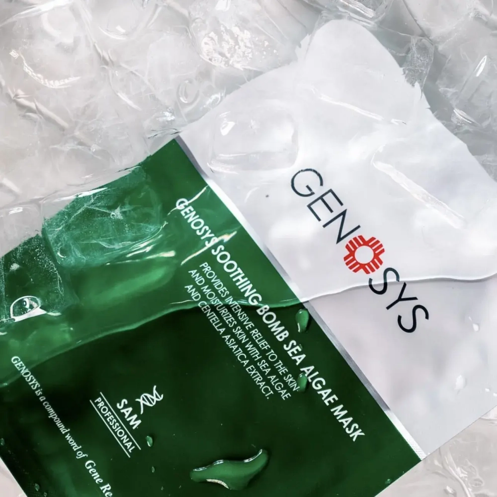 GENOSYS SOOTHING BOMB SEA ALGAE MASK | Маска с морскими водорослями, 1 шт.