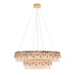 Люстра Cloyd CAPULETTI C18 / Ø79 см - золото (арт.11268)