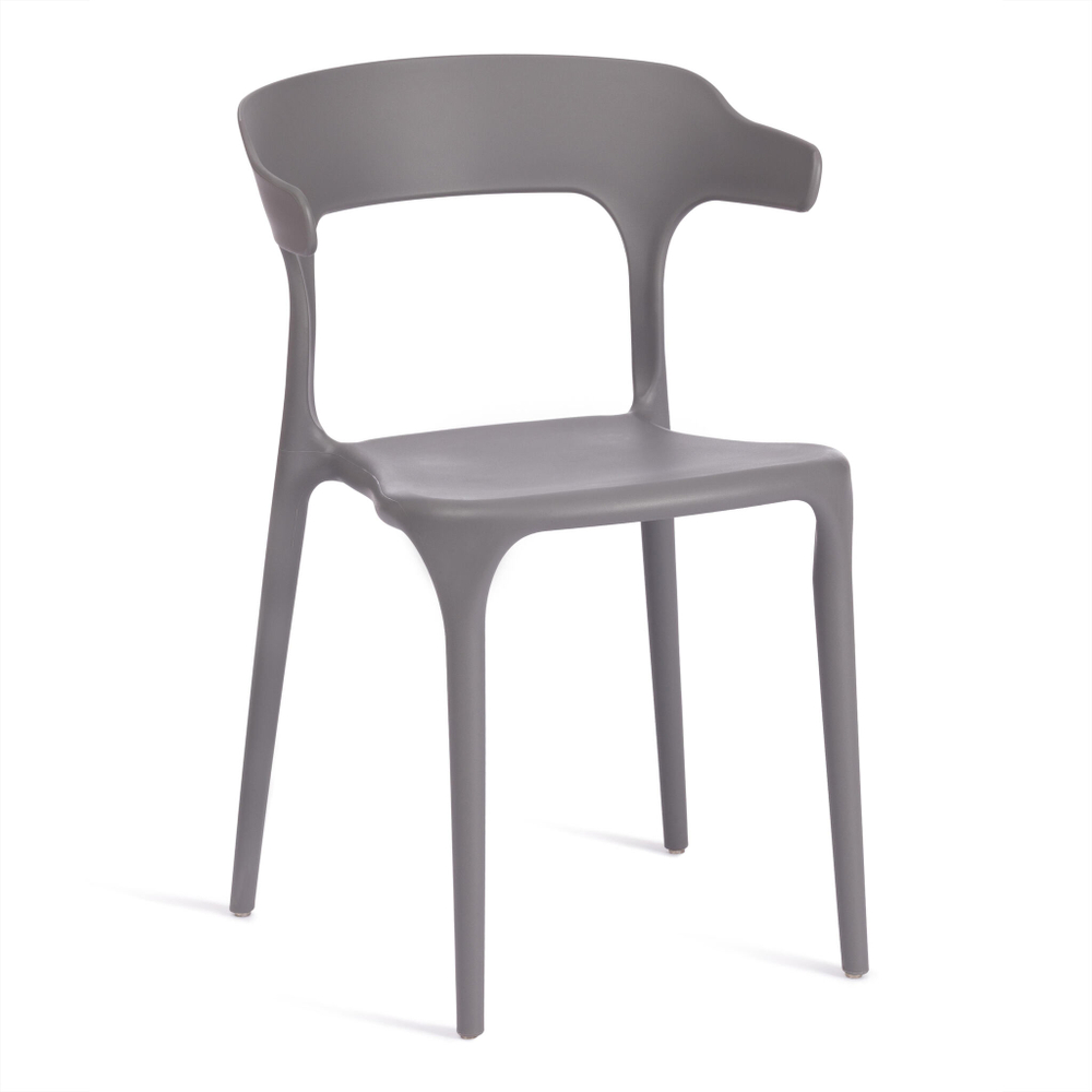 Стул TON (mod. PC33) пластик, 48 x 48 x 74 см, темно-серый (Dark grey NX-GR-20)