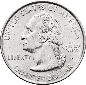 25 центов (1/4 доллара, квотер) 1999 США «Штат Делавэр» (P) 