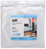 Лента светодиодная 5м LSR-2835W120-9,6-IP65-12В IEK