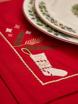 Салфетка под приборы Winter wishes из коллекции New Year Essential, 33х48 см