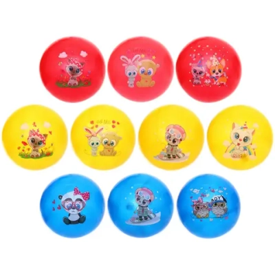 Мяч 22 см «Милые зверушки» (60 гр.)