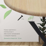 Подстолье, ножки для стола металлические в стиле лофт, опоры мебельные - Комплект 2 шт