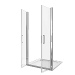 Душевая дверь Good Door FANTASY SD-90-C-CH стекло прозрачное