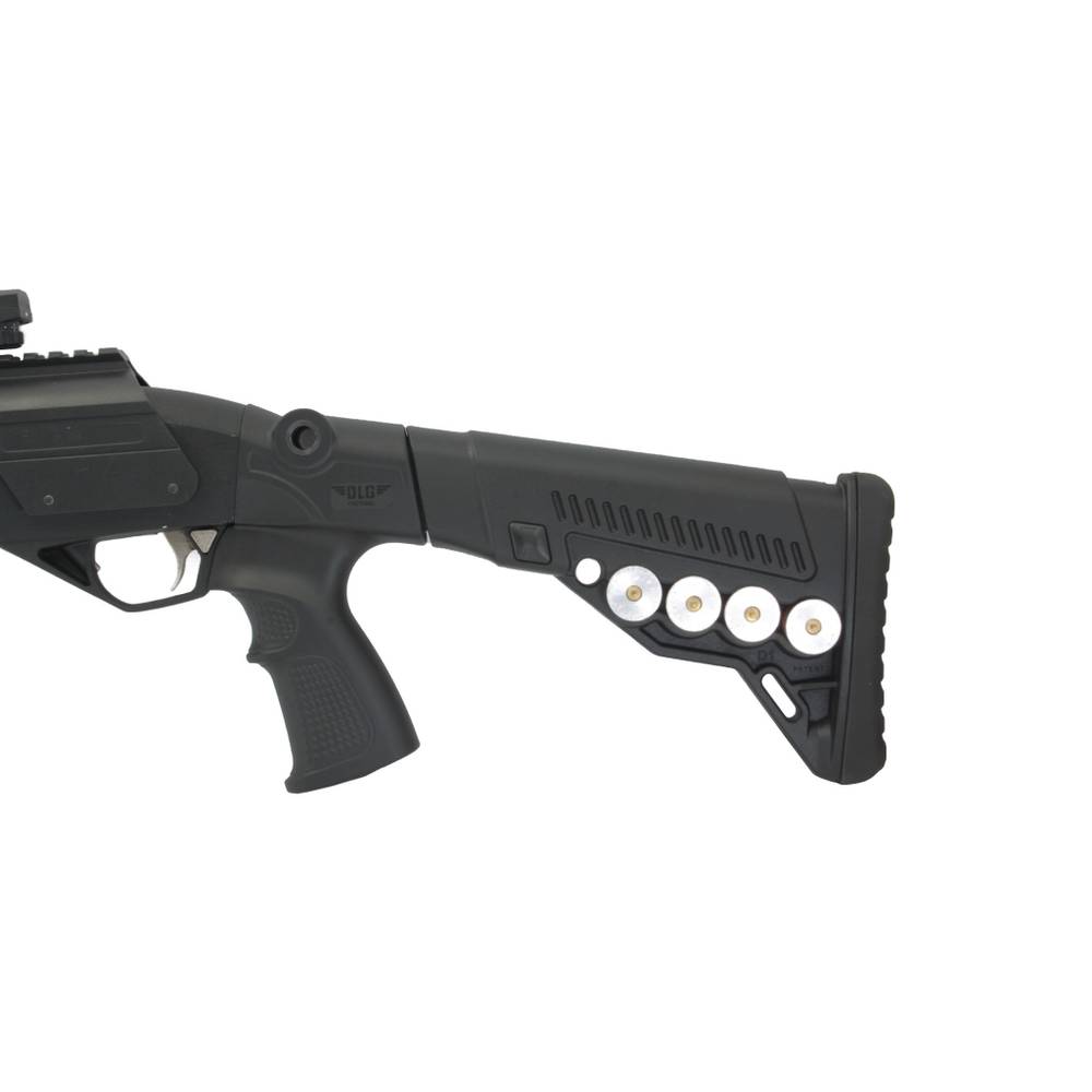 Телескопический приклад на МР-135, МР-155, DLG Tactical. Черный