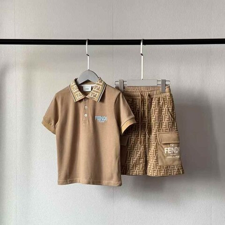 Детские шорты и поло Fendi для мальчика
