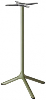 Стол ламинированный барный Scab Design Tripe, оливковый, белый мрамор Каррара