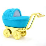 Флокированный футляр‑коляска для подарочного оформления