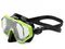 Набор маска+трубка в сумке Sargan Панорама-М черный/зеленый