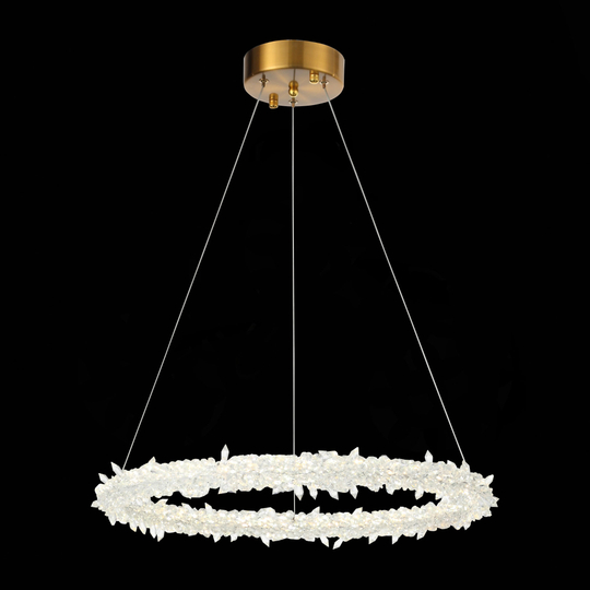 SL6105.203.01 Люстра подвесная ST-Luce Золотистый/Прозрачный LED 1*58W 3000 - 6500K