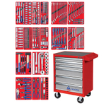 Набор инструментов &quot;ЭКСПЕРТ&quot; в красной тележке, 323 предмета МАСТАК 52-06323R