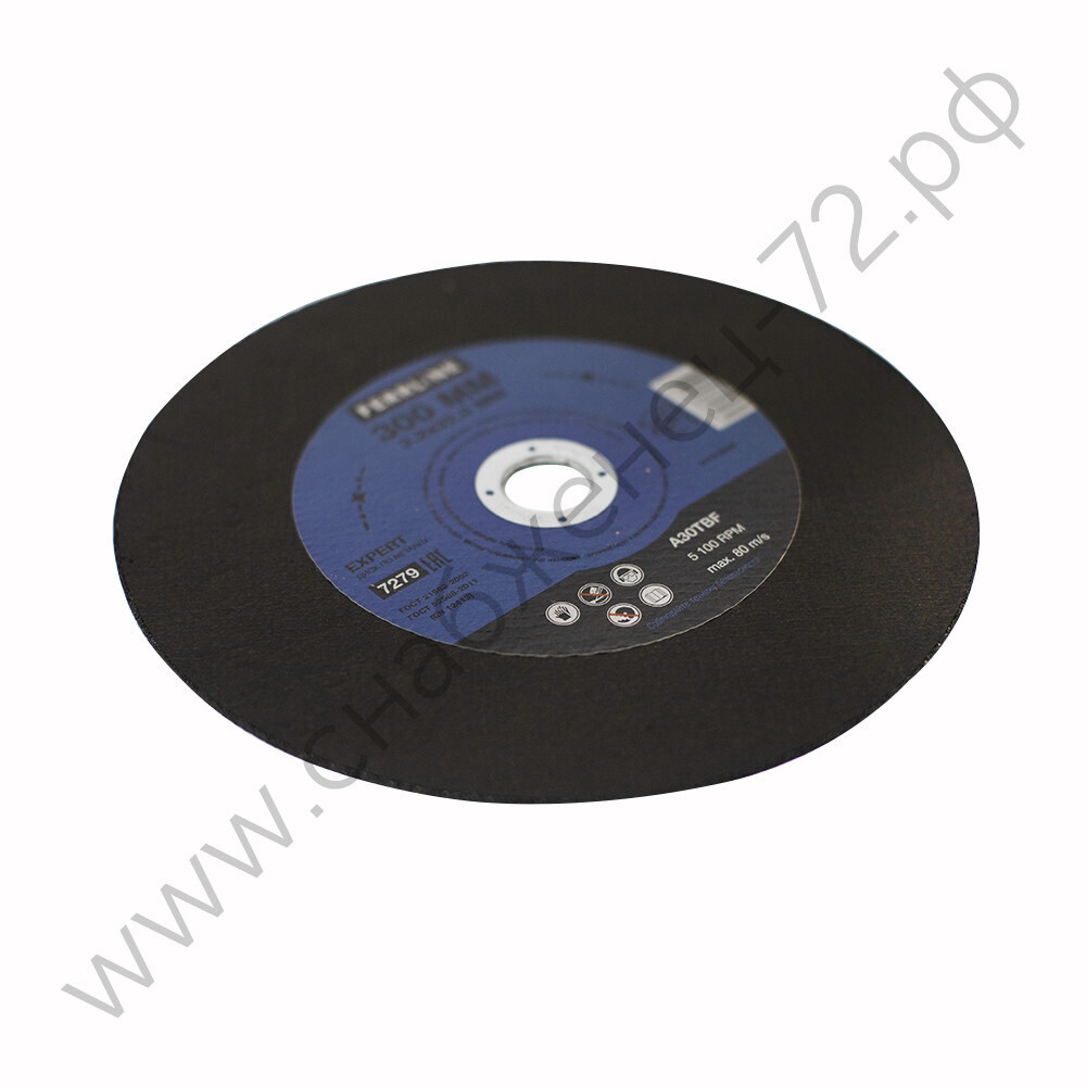 Круг отрезной по металлу FerrLine Expert 300 х 3,2 х 32,0 мм A30TBF