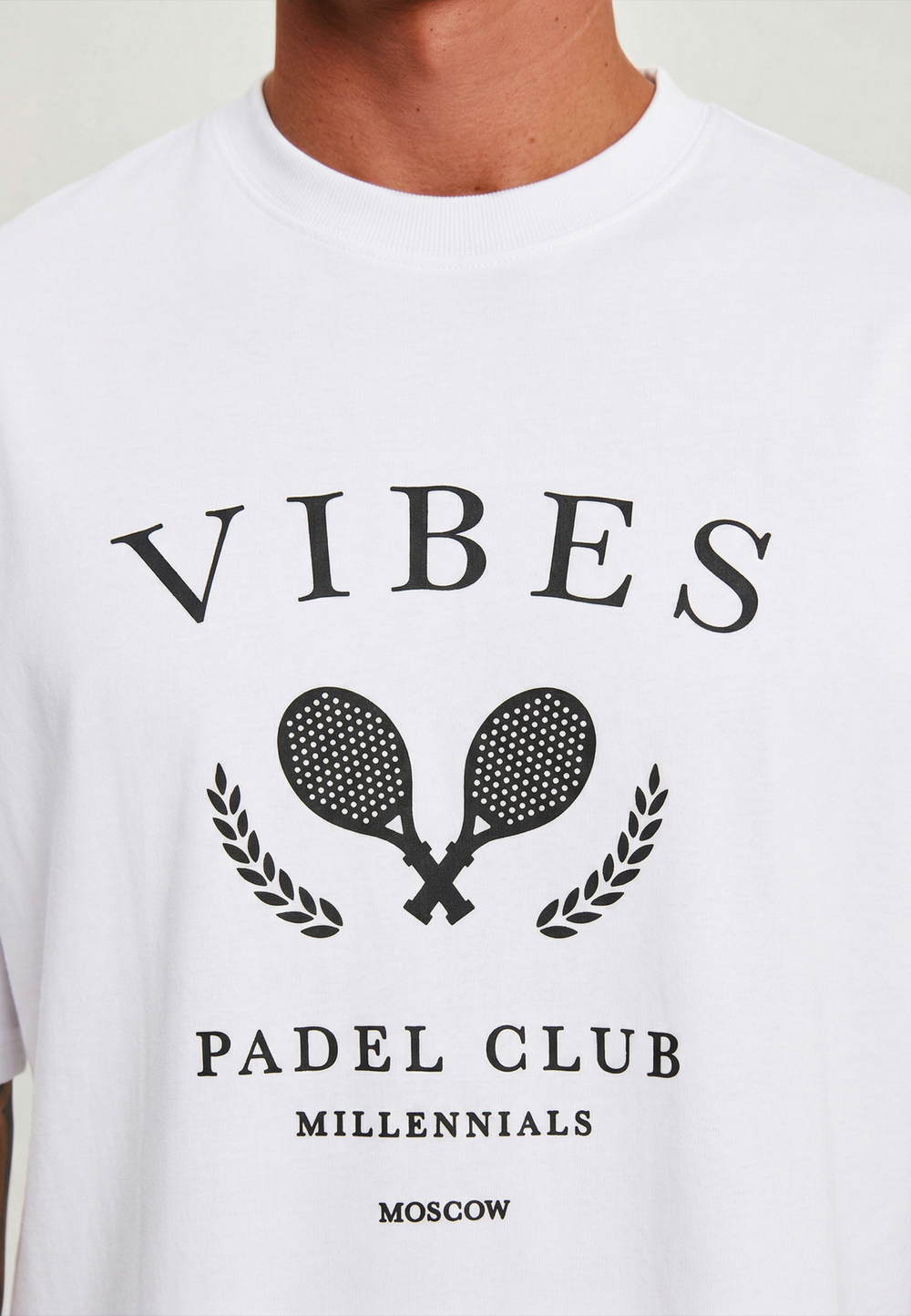 Футболка "PADEL CLUB" Белая