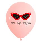 Шар (12''/30 см) С Днем Рождения Авокадо, Ассорти Пастель 2 ст.   50 шт.