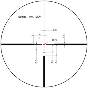 Прицел Vector Optics Continental X8 2-16x44, VET-10BDC (SCOM-39)