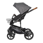 Коляска  BELLA LIFE (3 в 1) (RIKO BASIC) 06 Anthracite (графит)