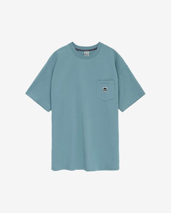 Футболка Phat Pocket 216 Серо-Голубая - фото 1