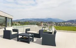 Комплект уличной мебели Monaco Lounge Set, антрацит