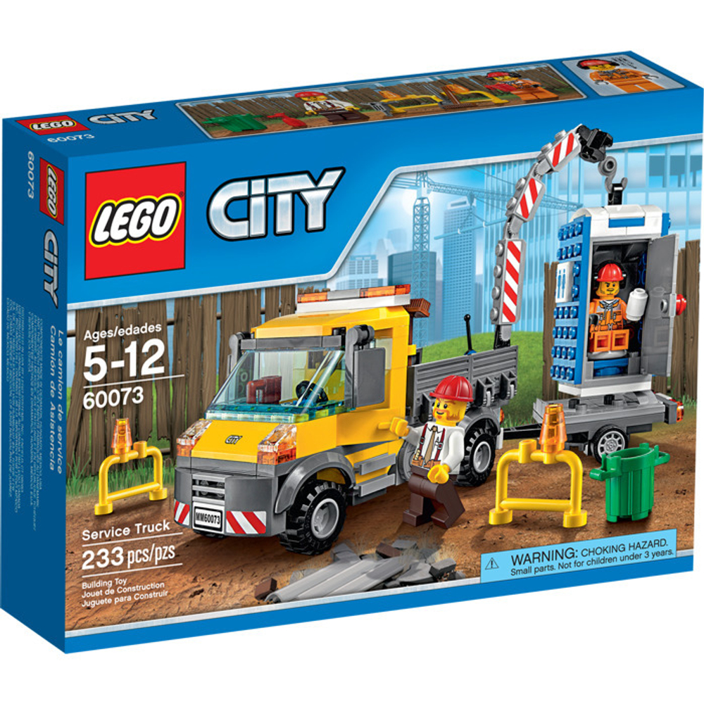 LEGO City: Машина техобслуживания 60073 — Service Truck — Лего Сити Город