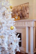 Большая белая елка «Рублевская» (белая пвх) от 3 до 8 м